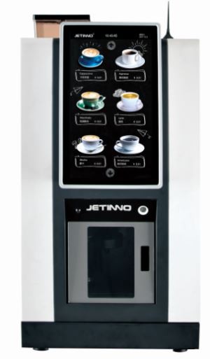 Продајна машина за кафу са шалицама за кафу 14 инчна аутомата за продају на додир